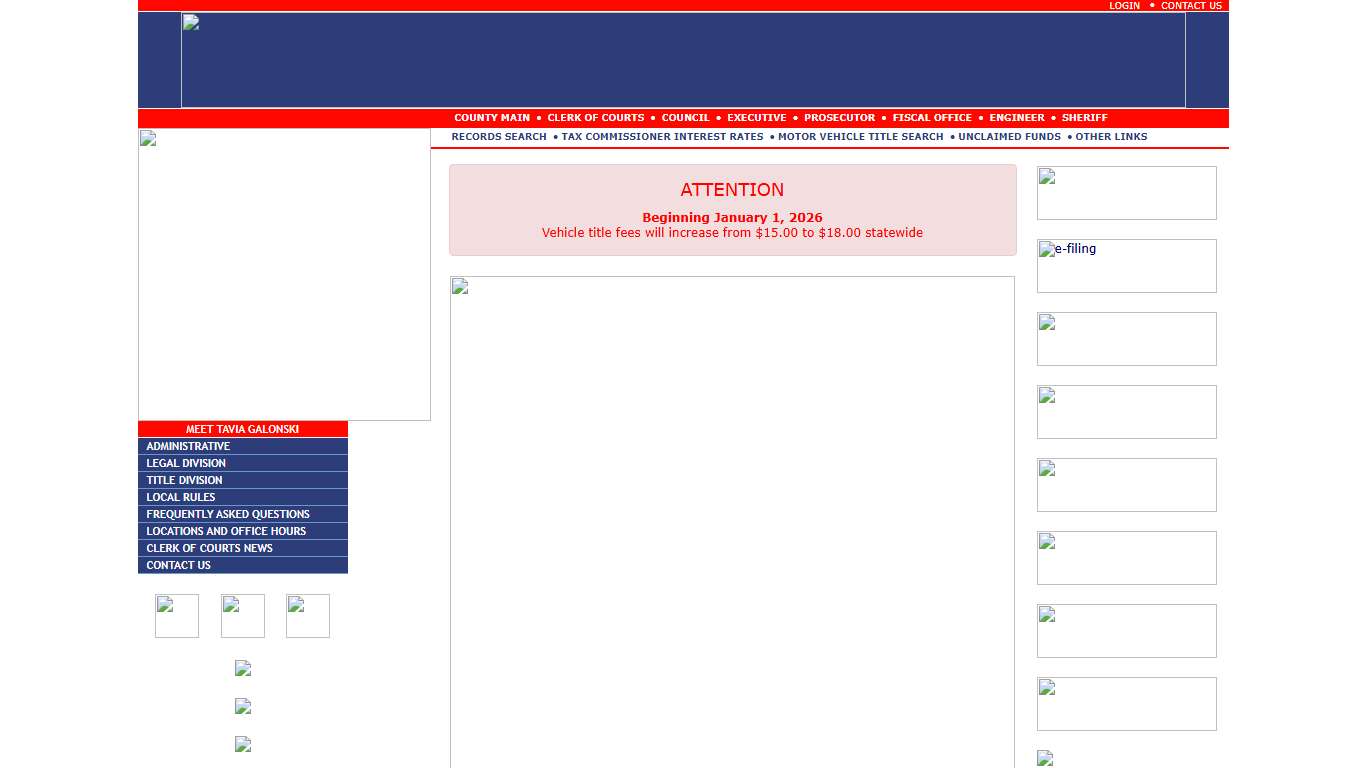 Tavia Galonski, Summit County Clerk of Courts